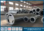 Electrical Post Steel Electric Pole Sheet Metal Fabrication For Substation