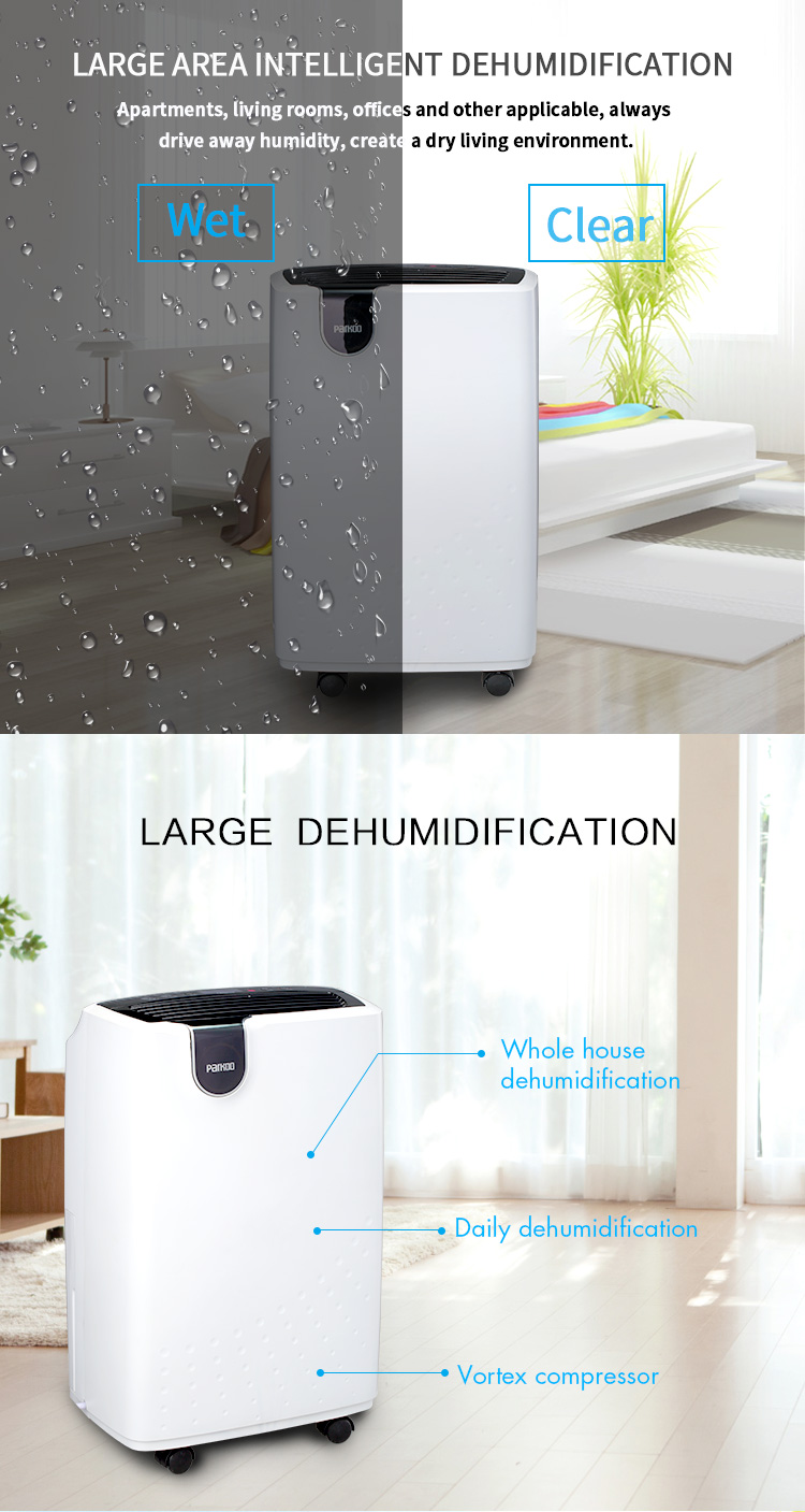 Refrigerative R134a 220V 1.8L Small Home Dehumidifier
