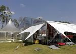 UV Proof Promotion 15x20m Clear Outdoor Tent With Side Flaps