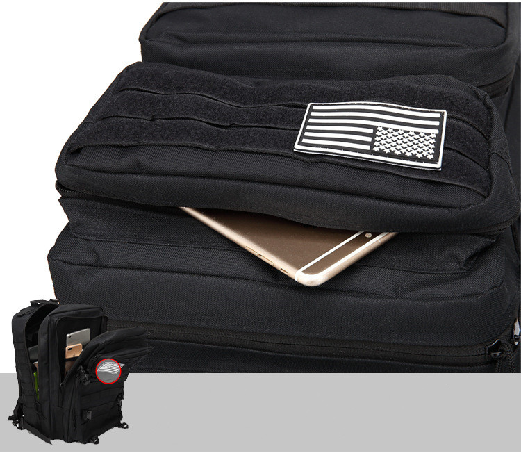 45L 600D Tactical Hiking Backpack Oxford US Molle System Outdoor