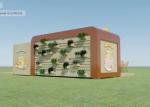 20GP Combined Container Store Modular Shipping Container House