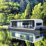 Outdoor 40ft Beach Prefabricated Homestay Apple Capsule Cabin House