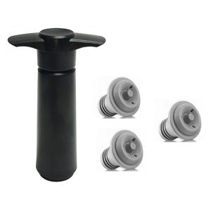 Quality Oem Odm Vacuum Pump Wine Stopper With 4 Silicone Stopper wholesale