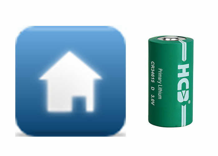 Big capacity low self discharge Primary 12000mAh Spiral 3V MnO2 Lithium cylindrical Battery