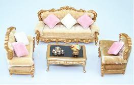Quality European style model sofa--European scale sofa,model furnitures,architectural model stuffs wholesale