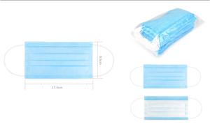 Quality Breathable 3 Ply Medical Surgical Mask Disposable Non Woven BFE 99% wholesale