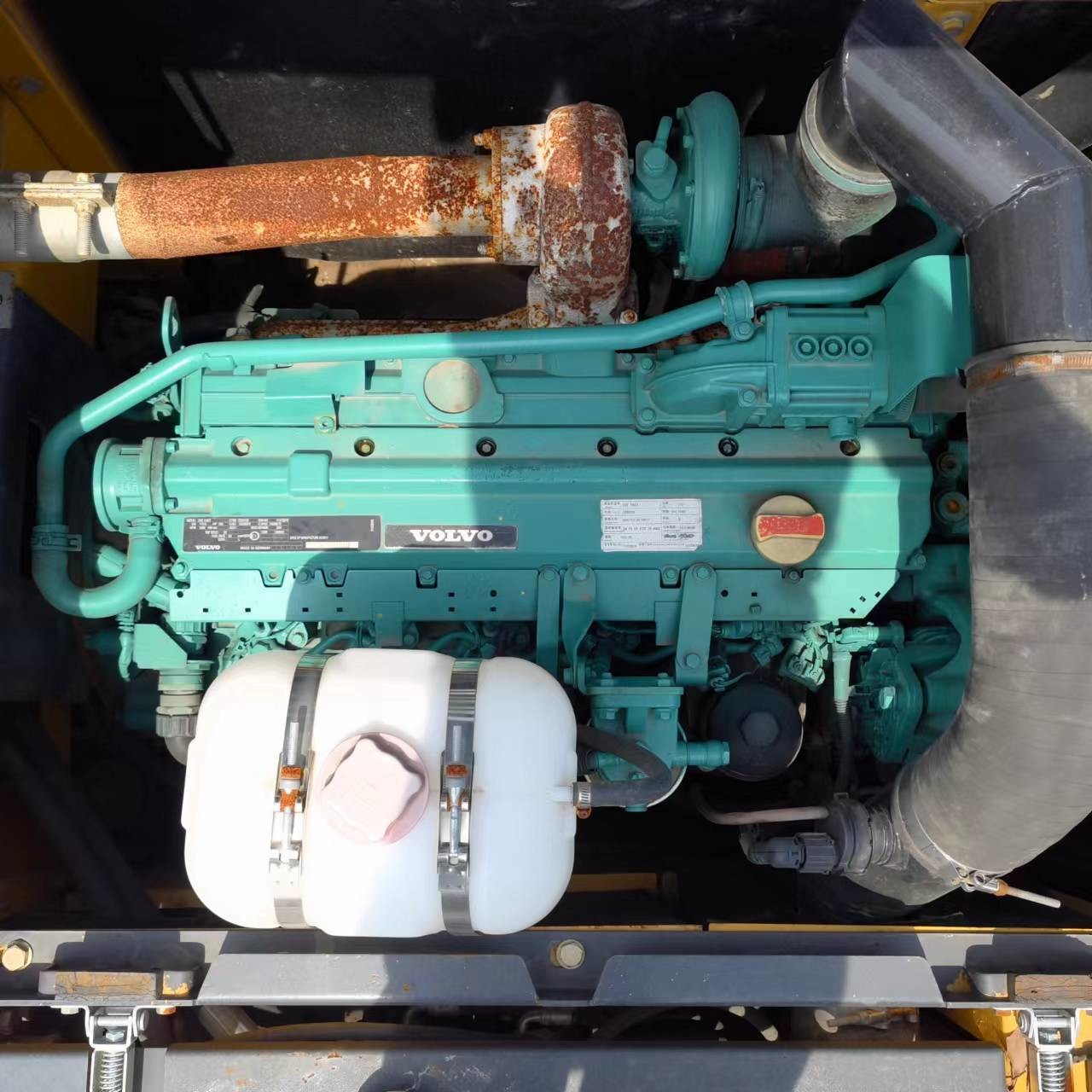 9.93m Reach Volvo Excavator Ec210d Used Excavator Machine 2000rpm