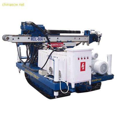 MD-80 Full Hydraulic Skid Mounted Drilling Rig Drilling Machine Piling for slope