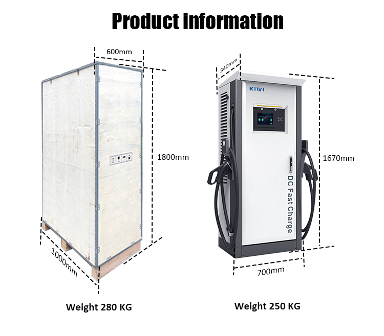 IP54 Protection Level EV Car Charger for Large Electric Trucks 90KW OCPP J1772 Socket