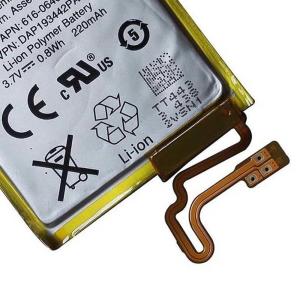 Quality Replacement Battery 616-0640 For Ipod Nano 7 7th Gen Generation Battery 3.7V 220mah wholesale