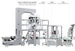 Food Weighing Filling Packing Machine 1200bph Sealing Capping Printing