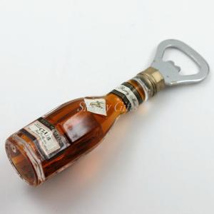 Quality Shinny Gifts Whiskey Bottle Shape Bottle Opener Magnet Sticker Promo Gifts wholesale