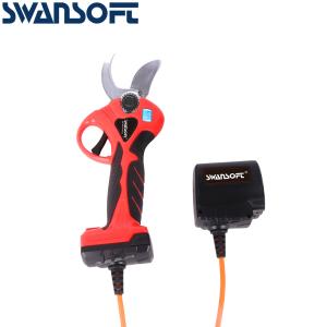 Quality SWANSOFT Electric Pruning Shears Finger Protection Progressive Cutting Pruning Shears wholesale