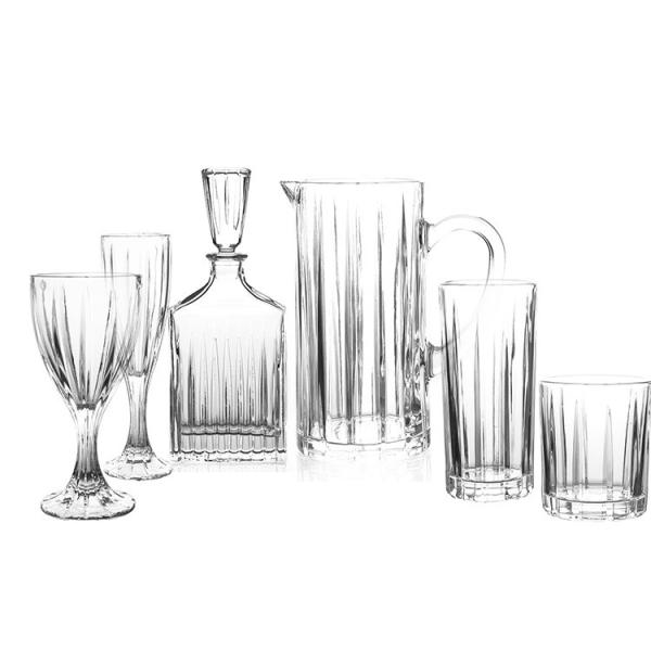 High Quality Crystal Windsor Duck Glass Whiskey Bottle With 4 Whiskey Wine Glass