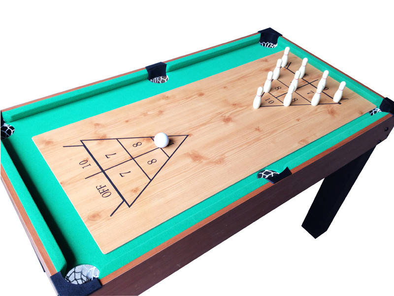 Fashionable Multi Game Table Wood Billiard 10 In 1 Game Table For 2 / 4 Players