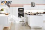 Luxury Small Plywood Kitchen Cabinets With Hidden Door Island Set Plywood And