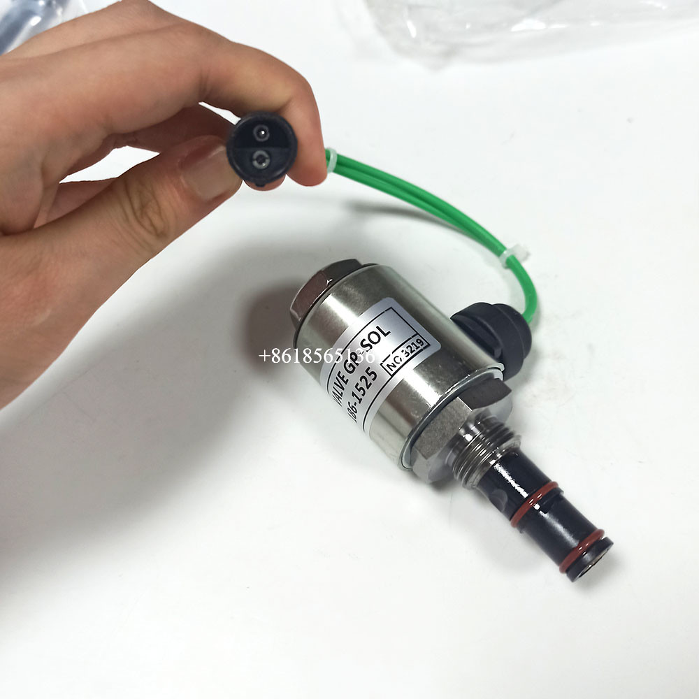 Solenoid Valve 186-1525 For 120H 135H 140H 143H 160H 163H