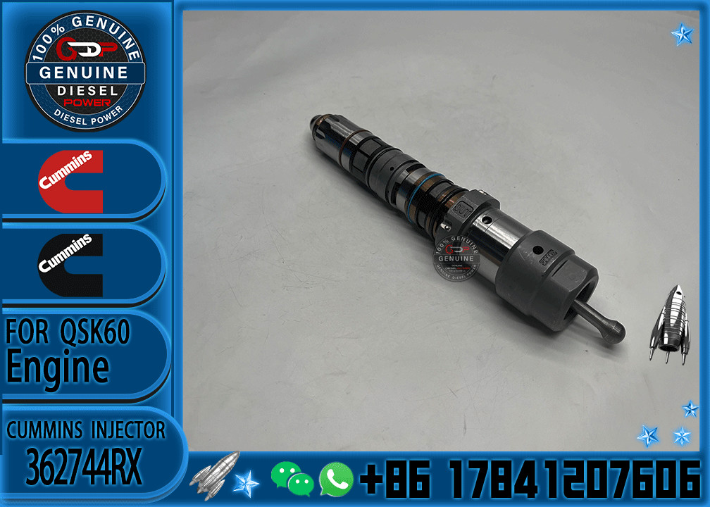 Common Rail Fuel Injector 4902828 4326640 362744RX 4088427 For Cummins Q23 Q60 Engine Injector