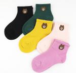 Sweat Absorbent Kids Colorful Socks Keep Warm With Cotton / Nylon / Spandex
