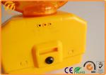 Construction Site Traffic Safety Equipment PC LED Solar Traffic Barricade Light