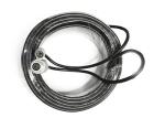 Mini DIN 4 Video Inputs Metal Plug Trailer Camera Cable