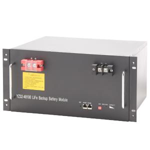 Quality Stackable 51.2V 100Ah Telecom Base Backup Systems 5120Wh Lifepo4 Battery Module wholesale