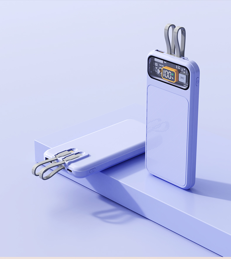 Mobile Phone Power Station 10000mAh Real Capacity Fast Charging 22.5W Quick Charge Support