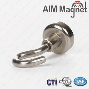 Quality Large quantity sliver coating magnetic hook wholesale wholesale
