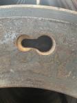 Flanges Blank Concrete Pile End Plate For PC Pile 12mm To 22mm