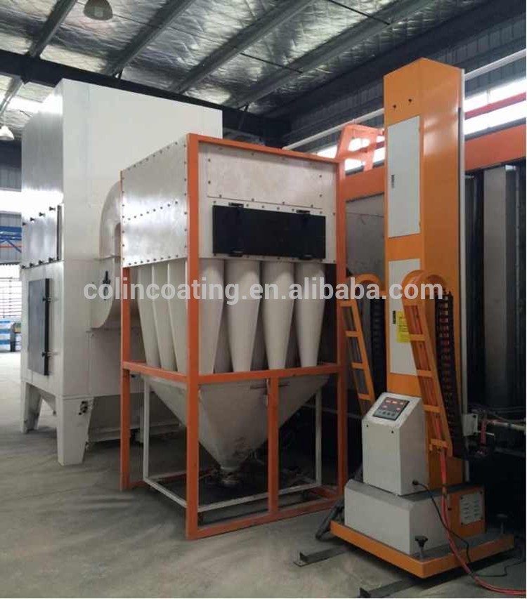 Customized Compact Manual Powder Coating Line Surface Treatment