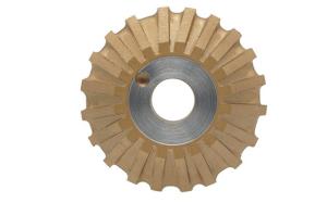 Quality 45 Degree Segmented Miter Metal Bonded Diamond Grinding Wheels 100mm 150mm Size wholesale