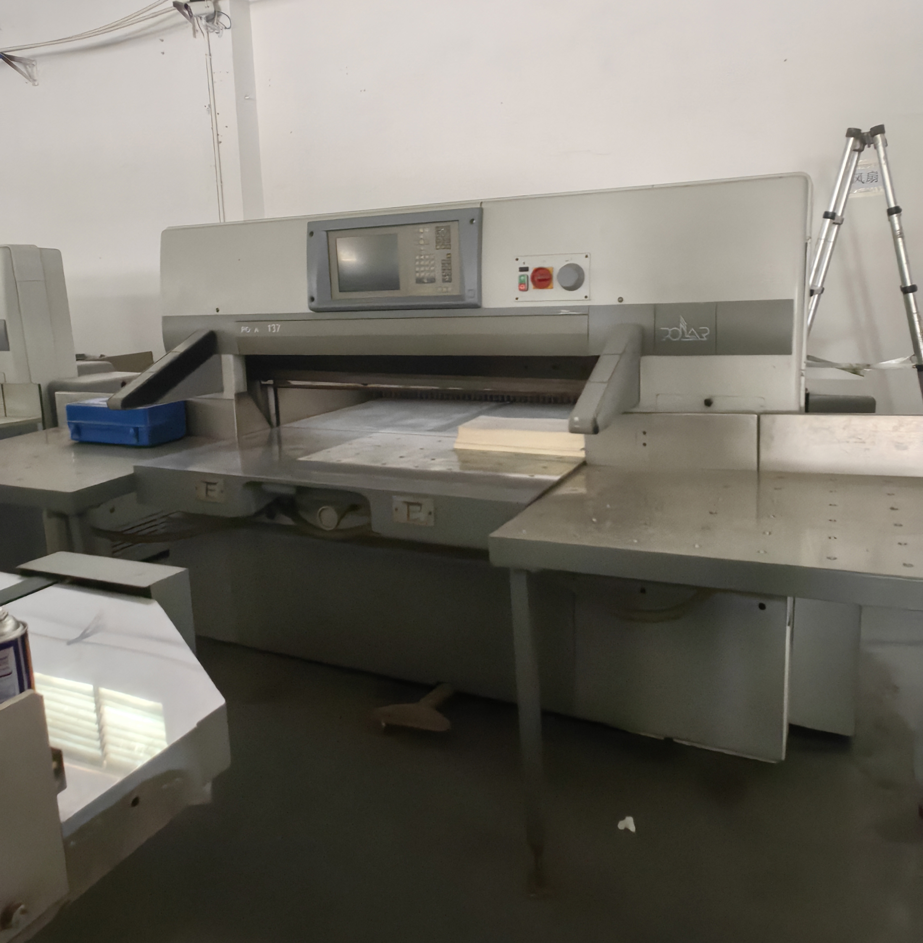 Offset Printing Machine Parts 137 polar cutting sticks Size 10x4.5x1380mm Red Color