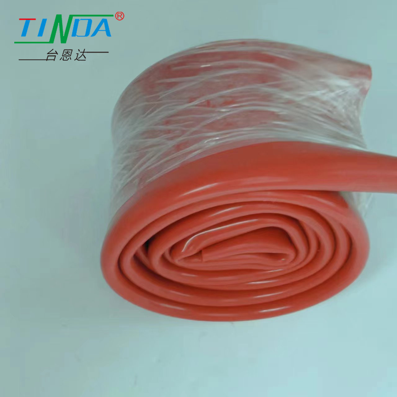 Precision Red Corona Rubber Sleeve Wearproof With Good Abrasion Resistance UV Resistance