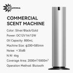Waterless Floor Standing Scent Large Capacity Diffuser Commercial Hotel Air