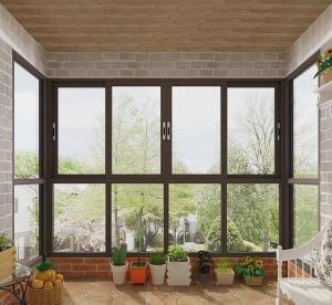 Quality Space Saving Aluminium Sliding Windows Powder Coated Surface treatment wholesale