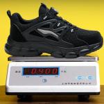 BOA Button Black Microfiber Safety Shoes For Industrial Work In Rubber Material