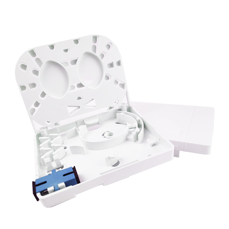 FTTH Network Feature Used 2 Cores UPC Plastic Fiber Optic Faceplate Socket Panel Indoor