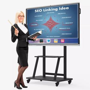 Quality All In One Electronic Smart Interactive Whiteboard 98 Inch wholesale