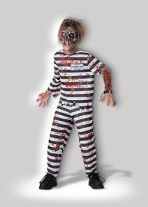 Quality Party Carnival Animal Fancy Dress , Creepy Convict Tween Halloween Costumes wholesale