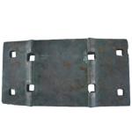 AREMA Railway Double Shoulder Tie Plates for 100, 115, 132, 136 Lb Rails