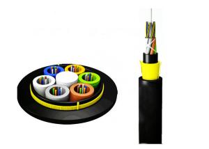 Quality All - dielectric Self supporting Outdoor Fiber Optic Cable 144core ADSS Singlemode Span 200m wholesale