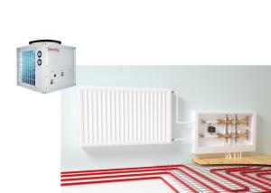 Quality Meeting 12KW green refrigerant R410a air source heat pump for floor heating sanitary hot water heatpumps Rohs wholesale