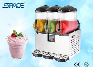 Quality Table Top Commercial Frozen Drink Slush Machine 3 Bowl Stainless Steel Material wholesale