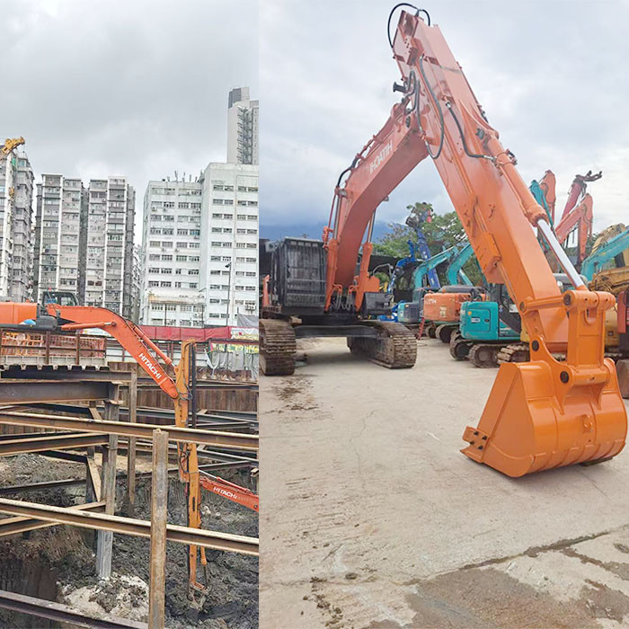 Telescopic Arm Excavator With Bucket Better Slider High Effective