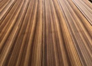 Quality 3100mm Length Quarter Cut Smoked Fumed Pine Wood Veneer wholesale