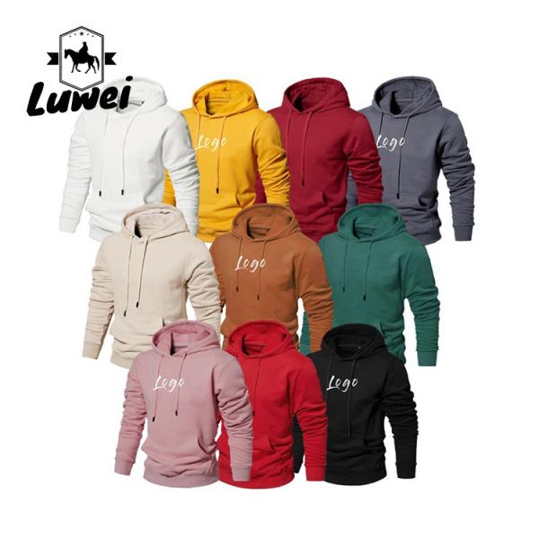 Streetwear Custom Logo Pullover Over Size Bluza Felpe Con Cappuccio Cotton Slim