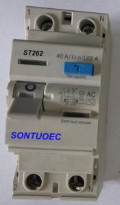 China 2P 30mA 16A ELCB RCD RCCB Circuit Breaker on sale