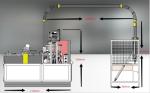 Power Supply 380V 50Hz 70-90pcs/min In Pakistan 4kw 2-16oz Paper Cup Manufacturi