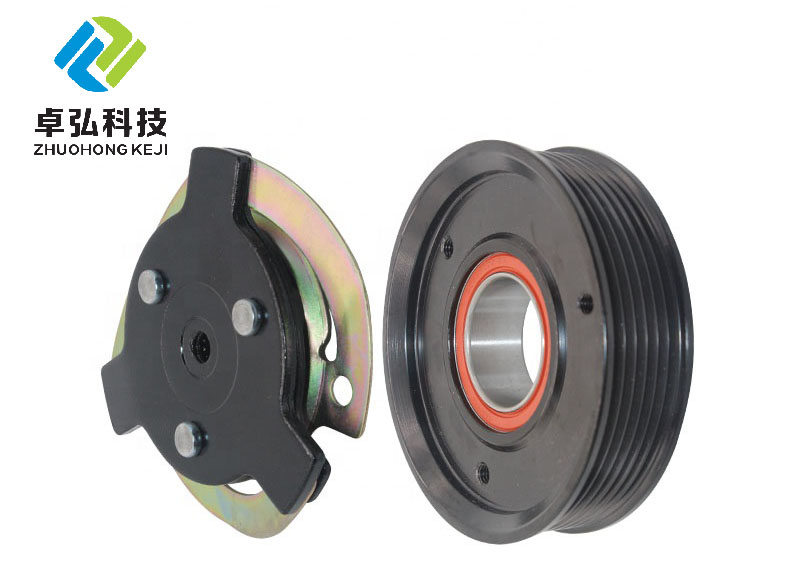 JH-COPU017 7SEU16C Auto AC Compressor Pulley Clutch Kit 6PK 110MM 12V For AUDI A3 35*52*20mm