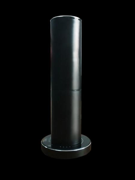 150ml Oil Bottle Small Area Metal Air Freshener Dispenser Touch Screen Black /
